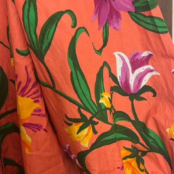 Anthropologie Long Sleeve V-neck Dress in size L - Picture 4 of 8